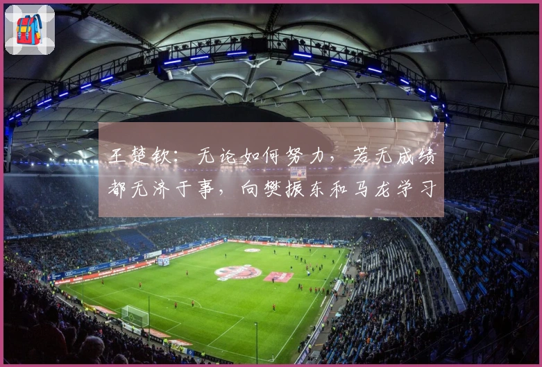 王楚钦：无论如何努力，若无成绩都无济于事，向樊振东和马龙学习，追求他们的成就。